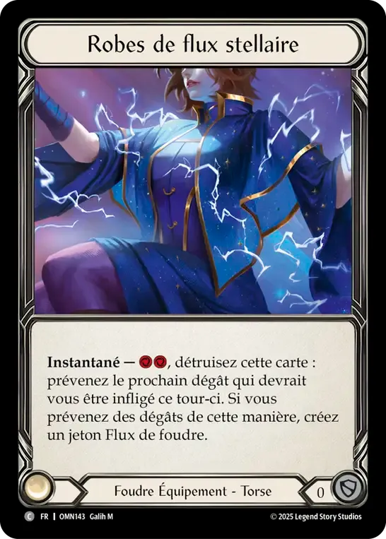 Robes de flux stellaire — Omens of the Third Age — Flesh and Blood