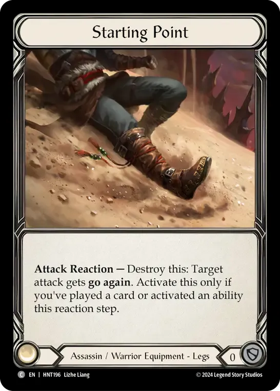 Point de départ — The Hunted — Flesh and Blood