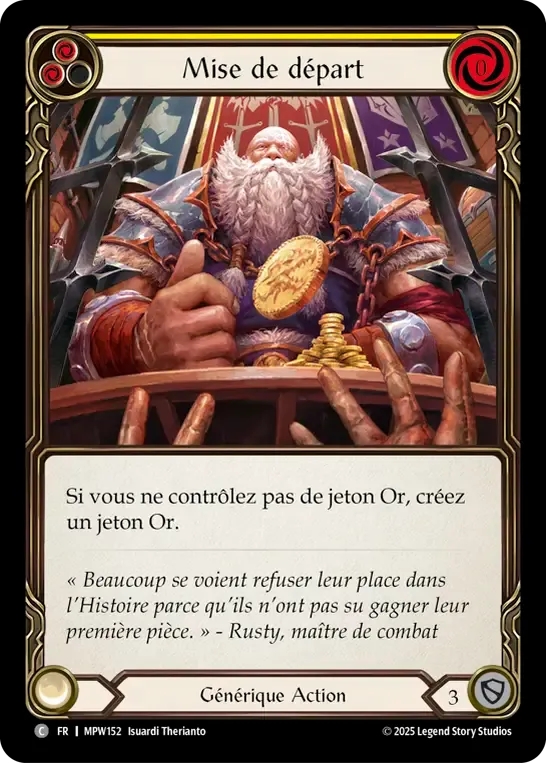 Mise de départ — Mastery Pack Warrior — Flesh and Blood