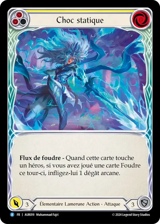 Choc statique — 1st Strike - Aurora — Flesh and Blood