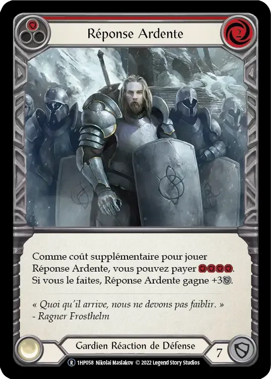 Réponse Ardente — History Pack 1 - Black Label — Flesh and Blood