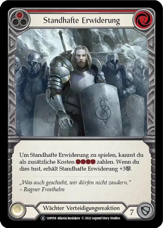 Réponse Ardente — History Pack 1 - Black Label — Flesh and Blood
