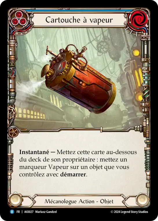 Cartouche à vapeur — Armory Deck - Dash I/O — Flesh and Blood
