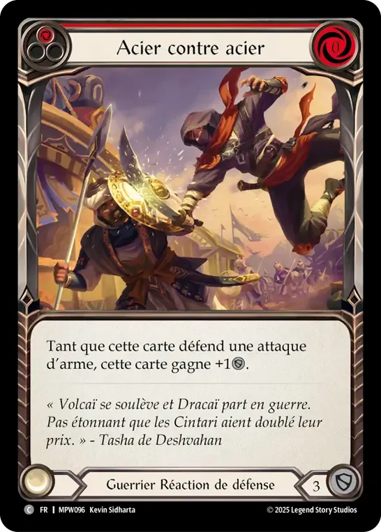 Acier contre acier — Mastery Pack Warrior — Flesh and Blood
