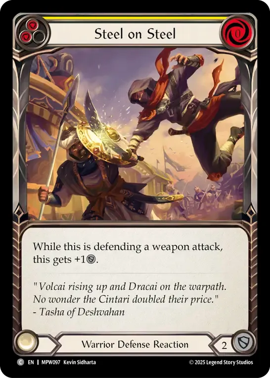 Acier contre acier — Mastery Pack Warrior — Flesh and Blood