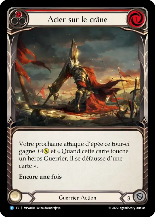 Acier sur le crâne — Mastery Pack Warrior — Flesh and Blood