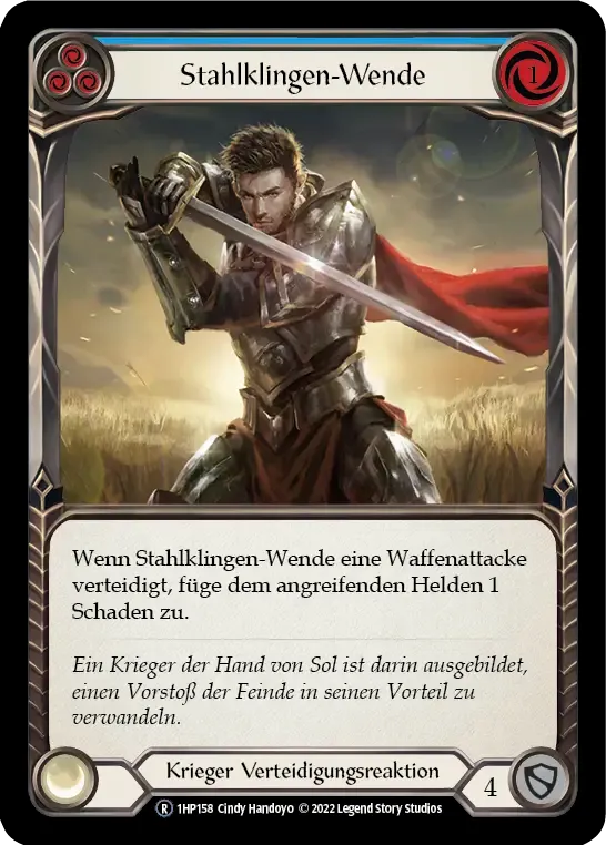 Steelblade Shunt (Blue) — History Pack 1 - Black Label — Flesh and Blood