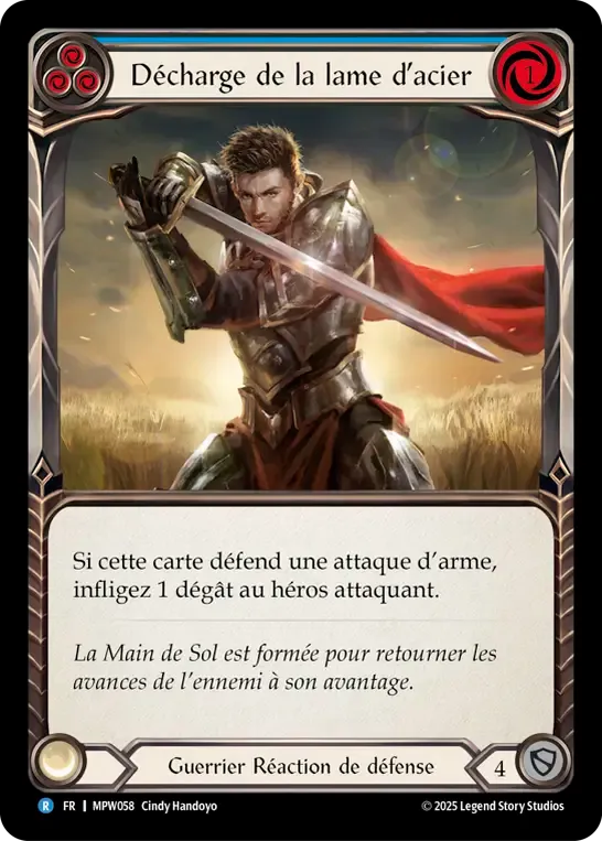 Décharge de la lame d’acier — Mastery Pack Warrior — Flesh and Blood