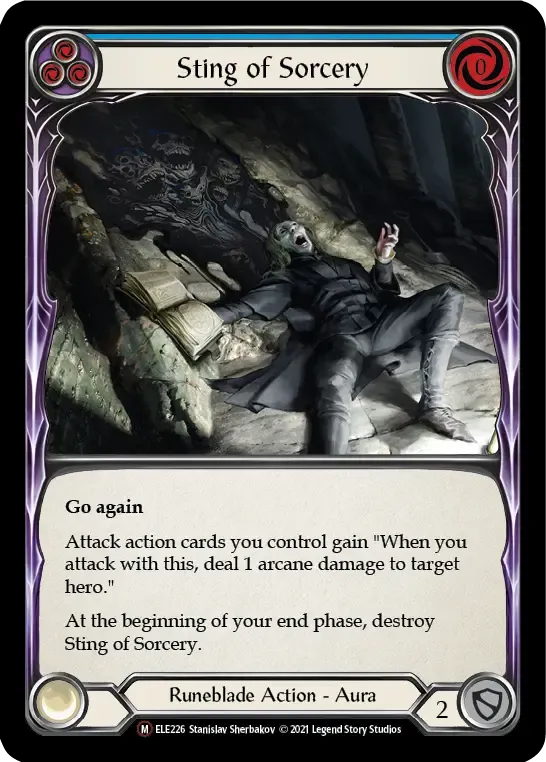Sting of Sorcery — Tales of Aria - Unlimited — Flesh and Blood