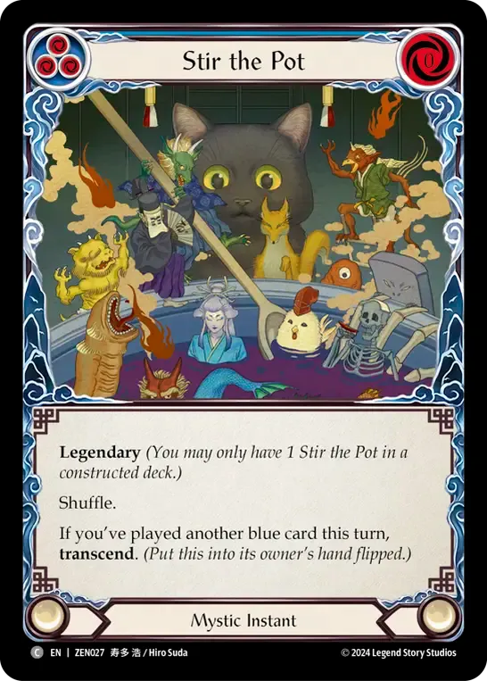 Stir the Pot (Blue) — Zen - Blitz Deck — Flesh and Blood