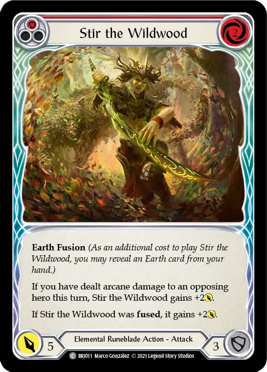 Stir the Wildwood (Red) — Briar - Blitz Deck — Flesh and Blood