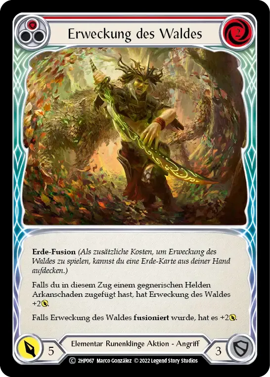 Stir the Wildwood (Red) — History Pack 2 - Black Label — Flesh and Blood