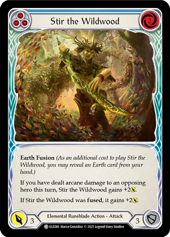 Stir the Wildwood (Blue) — Tales of Aria — Flesh and Blood