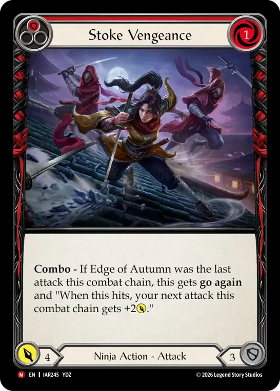 Stoke Vengeance — Usurp the Shadow Throne — Flesh and Blood