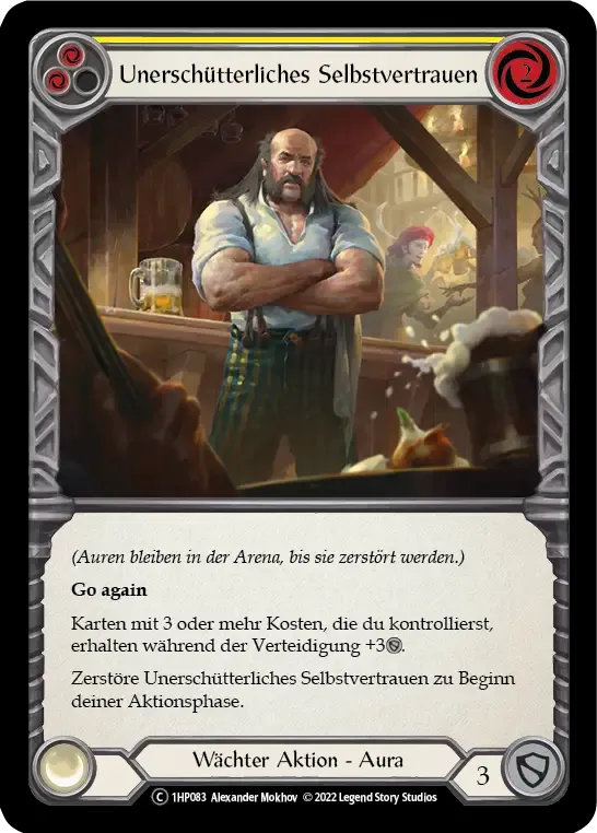 Stonewall Confidence (Yellow) — History Pack 1 - Black Label — Flesh and Blood