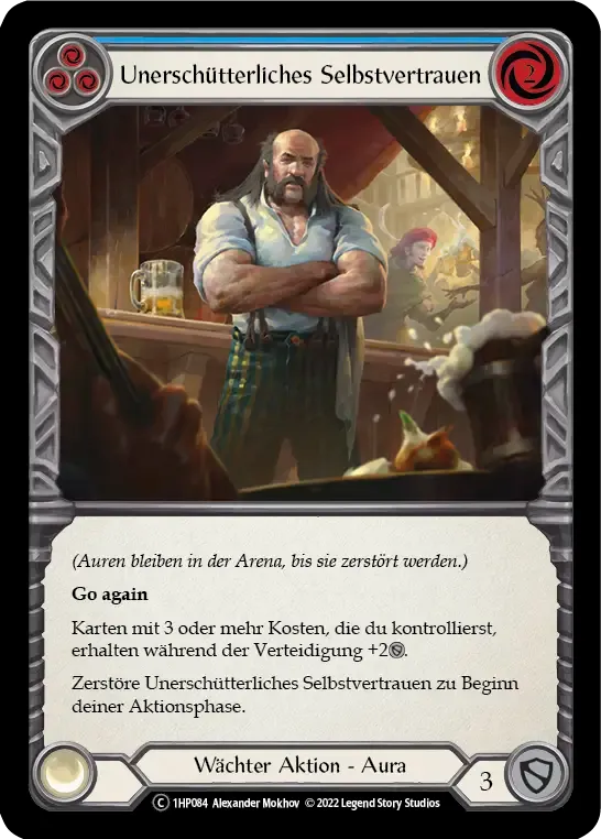 Stonewall Confidence (Blue) — History Pack 1 - Black Label — Flesh and Blood