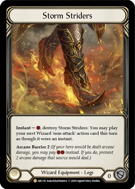 Storm Striders — Arcane Rising - Unlimited — Flesh and Blood