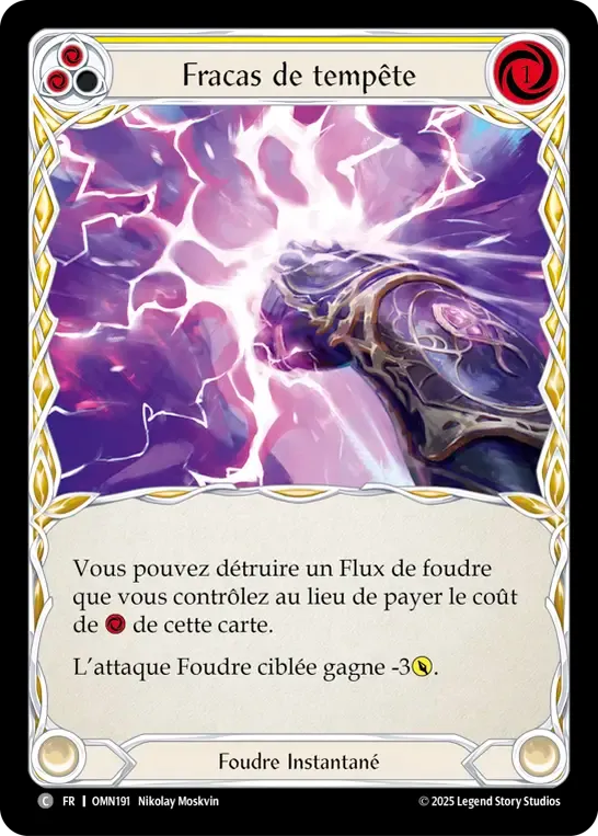 Fracas de tempête — Omens of the Third Age — Flesh and Blood