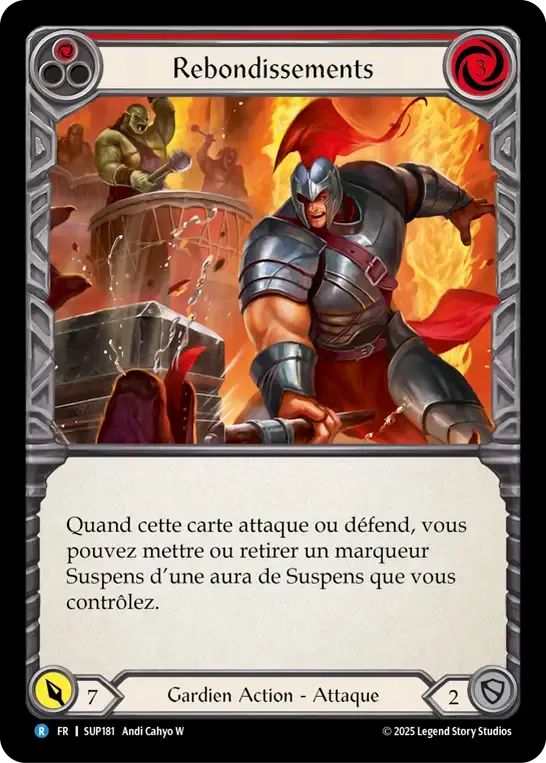 Rebondissements — Super Slam — Flesh and Blood