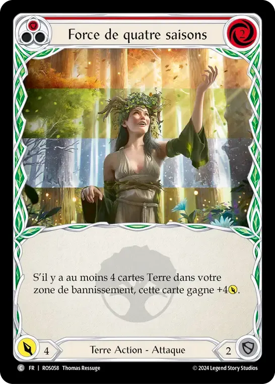 Force de quatre saisons — Rosetta — Flesh and Blood