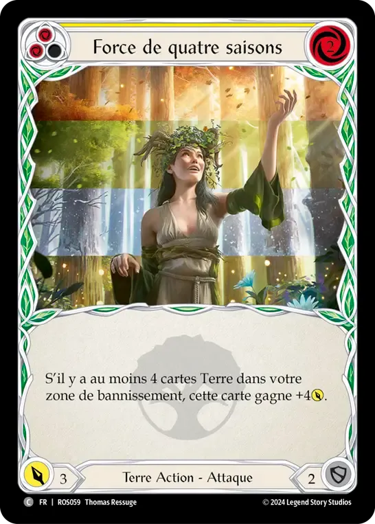 Force de quatre saisons — Rosetta — Flesh and Blood
