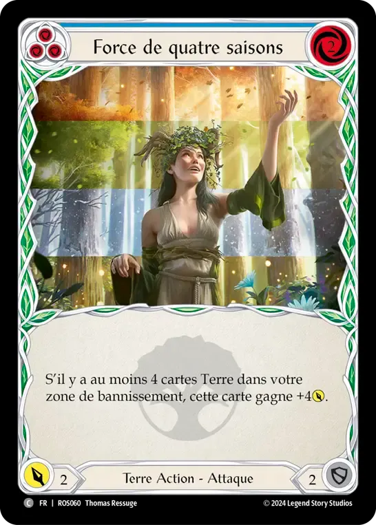 Force de quatre saisons — Rosetta — Flesh and Blood