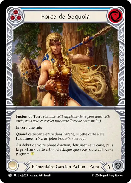 Force de Sequoia — Armory Deck Origins - Jarl Vetreiði — Flesh and Blood
