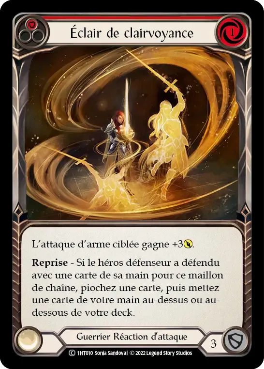 Éclair de clairvoyance — Dorinthea - Blitz Deck — Flesh and Blood