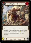 Product image for Seuls les plus forts survivent