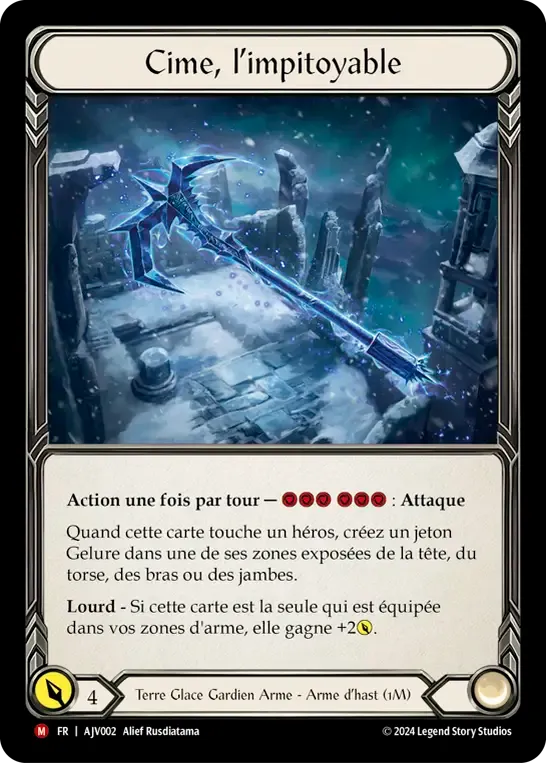 Summit, the Unforgiving — Armory Deck Origins - Jarl Vetreiði — Flesh and Blood