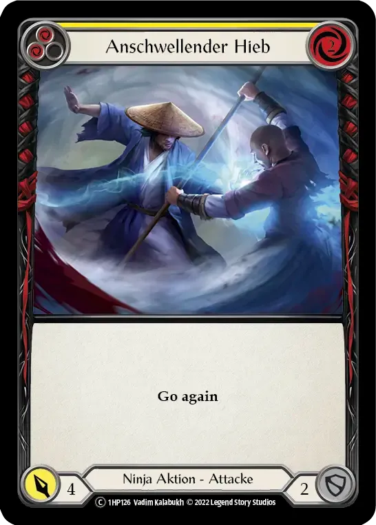 Surging Strike (Yellow) — History Pack 1 - Black Label — Flesh and Blood