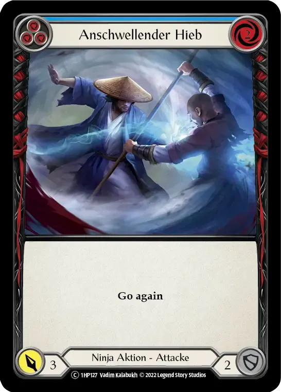 Surging Strike (Blue) — History Pack 1 - Black Label — Flesh and Blood