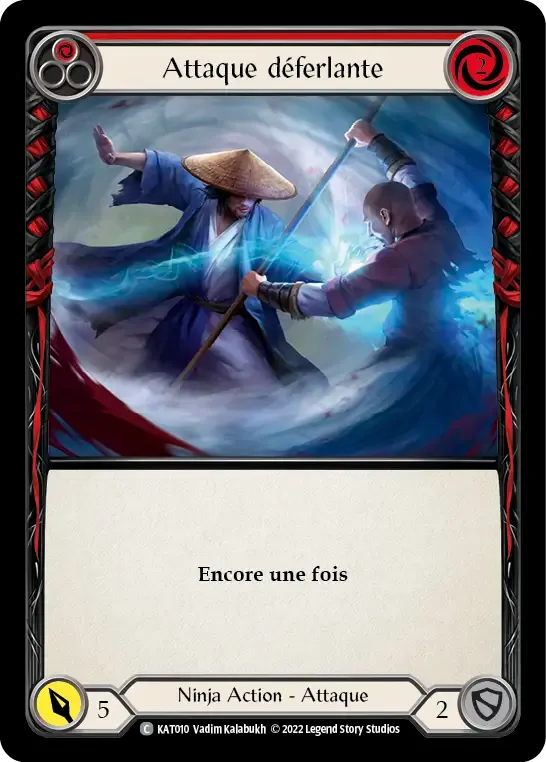 Attaque déferlante from Katsu - Blitz Deck - Flesh and Blood