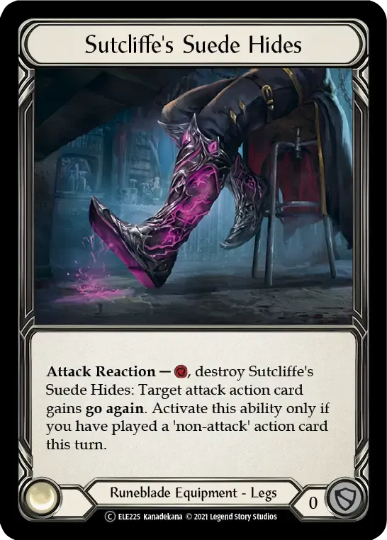 Sutcliffe's Suede Hides — Tales of Aria - Unlimited — Flesh and Blood