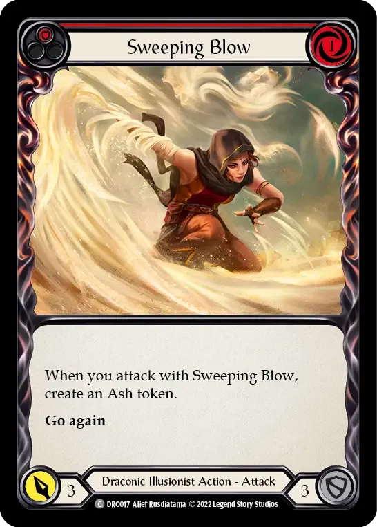 Sweeping Blow (Red) — Dromai - Blitz Deck — Flesh and Blood