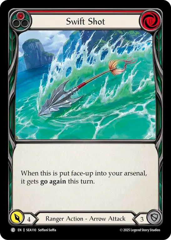 Tir rapide — High Seas — Flesh and Blood