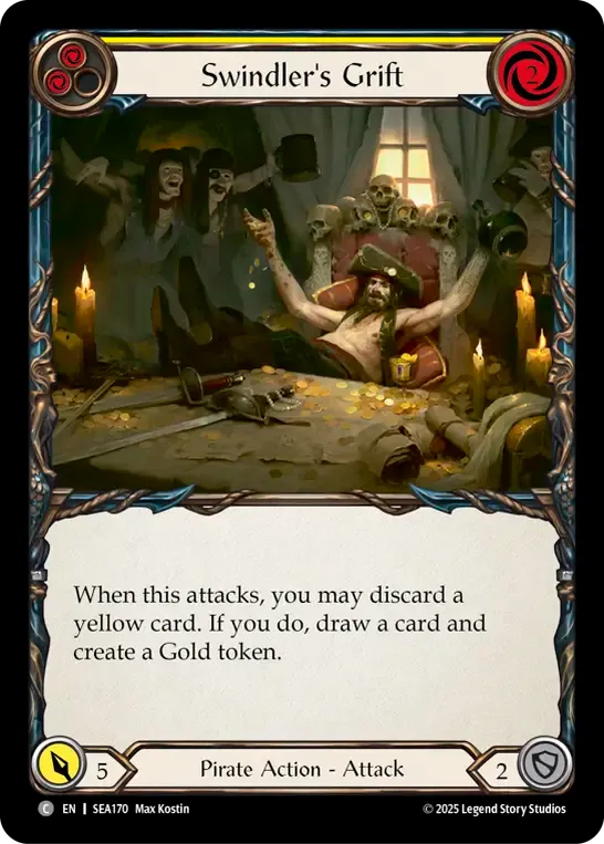 Swindler's Grift (Yellow) — High Seas — Flesh and Blood