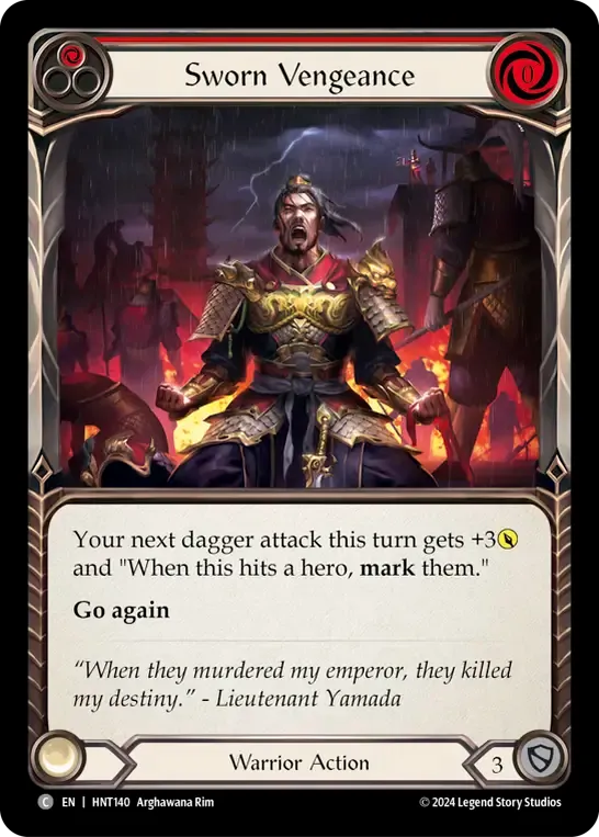 Vengeance jurée — The Hunted — Flesh and Blood