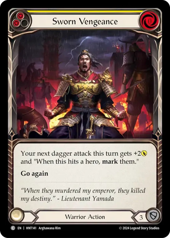 Vengeance jurée — The Hunted — Flesh and Blood