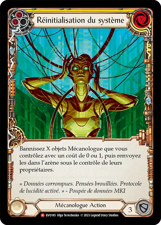 Réinitialisation du système — Bright Lights — Flesh and Blood