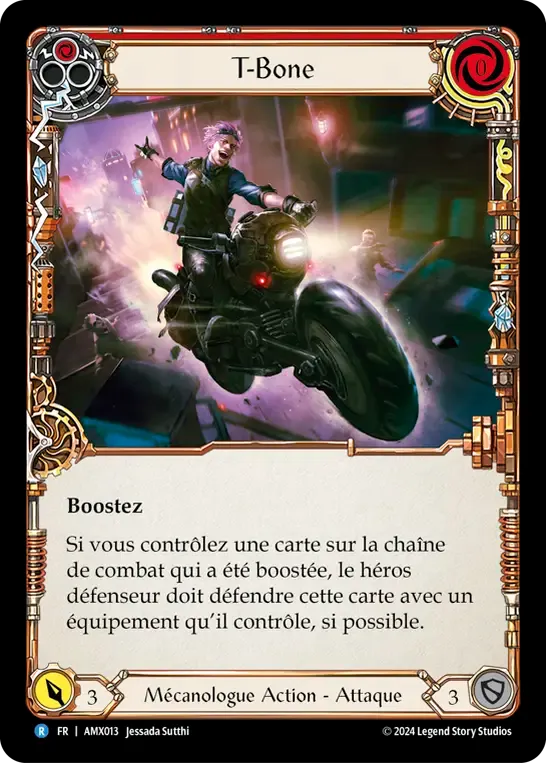 T-Bone from Armory Deck - Maxx 'The Hype' Nitro - Flesh and Blood
