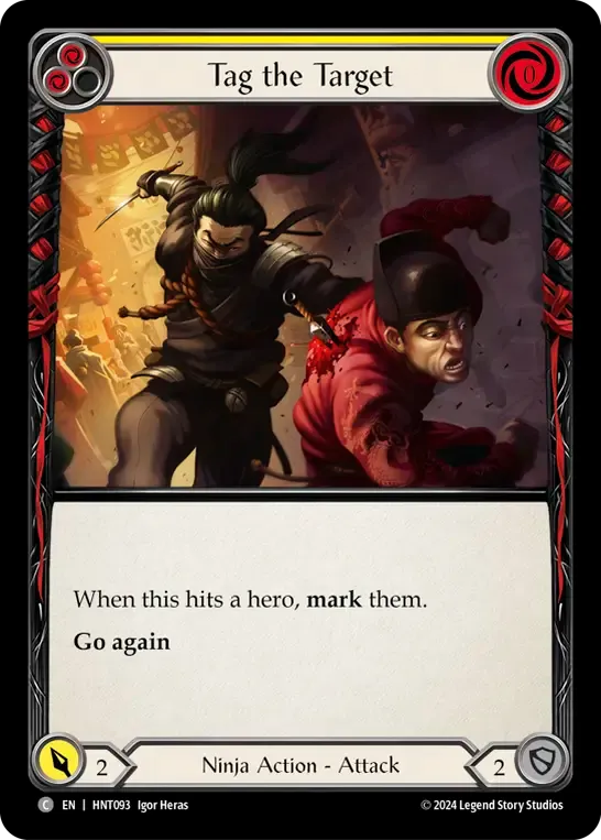 Marquer la cible — The Hunted — Flesh and Blood