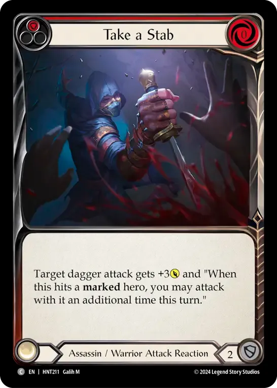 Tenter le coup — The Hunted — Flesh and Blood
