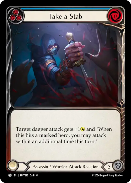 Tenter le coup — The Hunted — Flesh and Blood