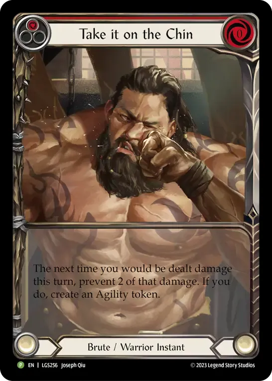Take it on the Chin — Flesh and Blood: Promo Cards — Flesh and Blood