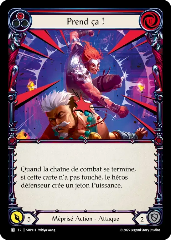 Prend ça ! — Super Slam — Flesh and Blood