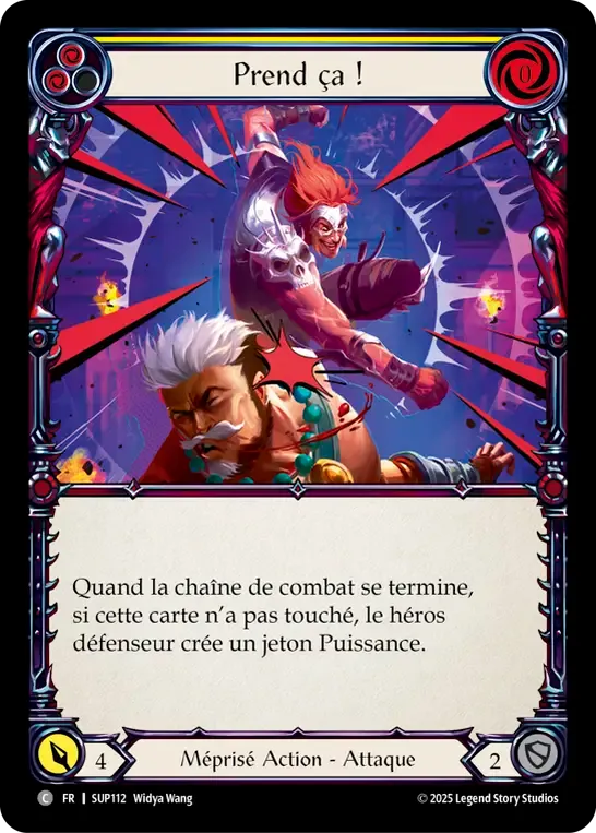 Prend ça ! — Super Slam — Flesh and Blood