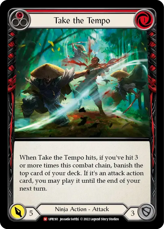 Take the Tempo — Uprising — Flesh and Blood