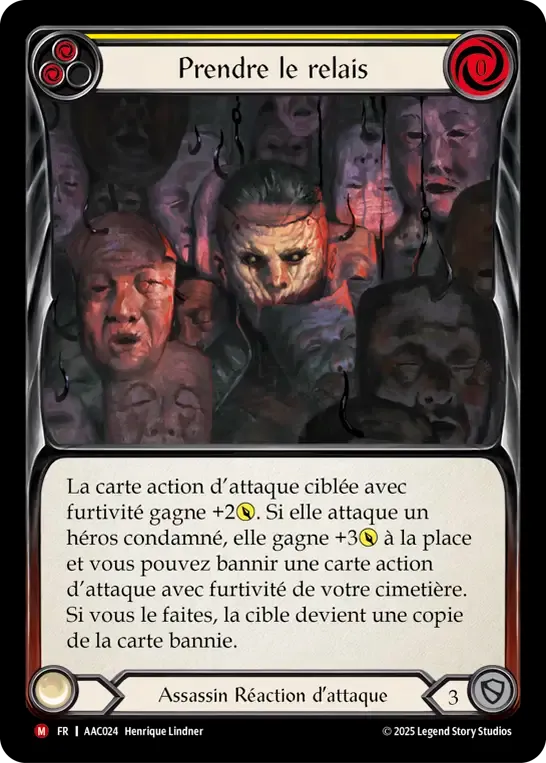 Prendre le relais — Armory Deck - Arakni, 5L!p3d 7hRu 7h3 cR4X — Flesh and Blood