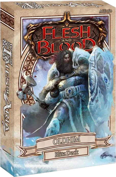 Tales of Aria Blitz Deck - Oldhim — Oldhim - Blitz Deck — Flesh and Blood